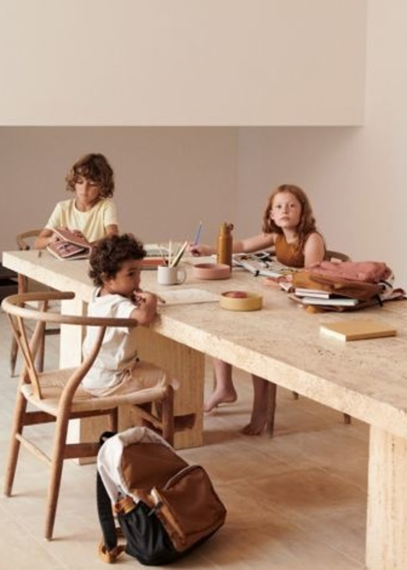 Liewood Allan backpack Mr bear golden caramel, liewood