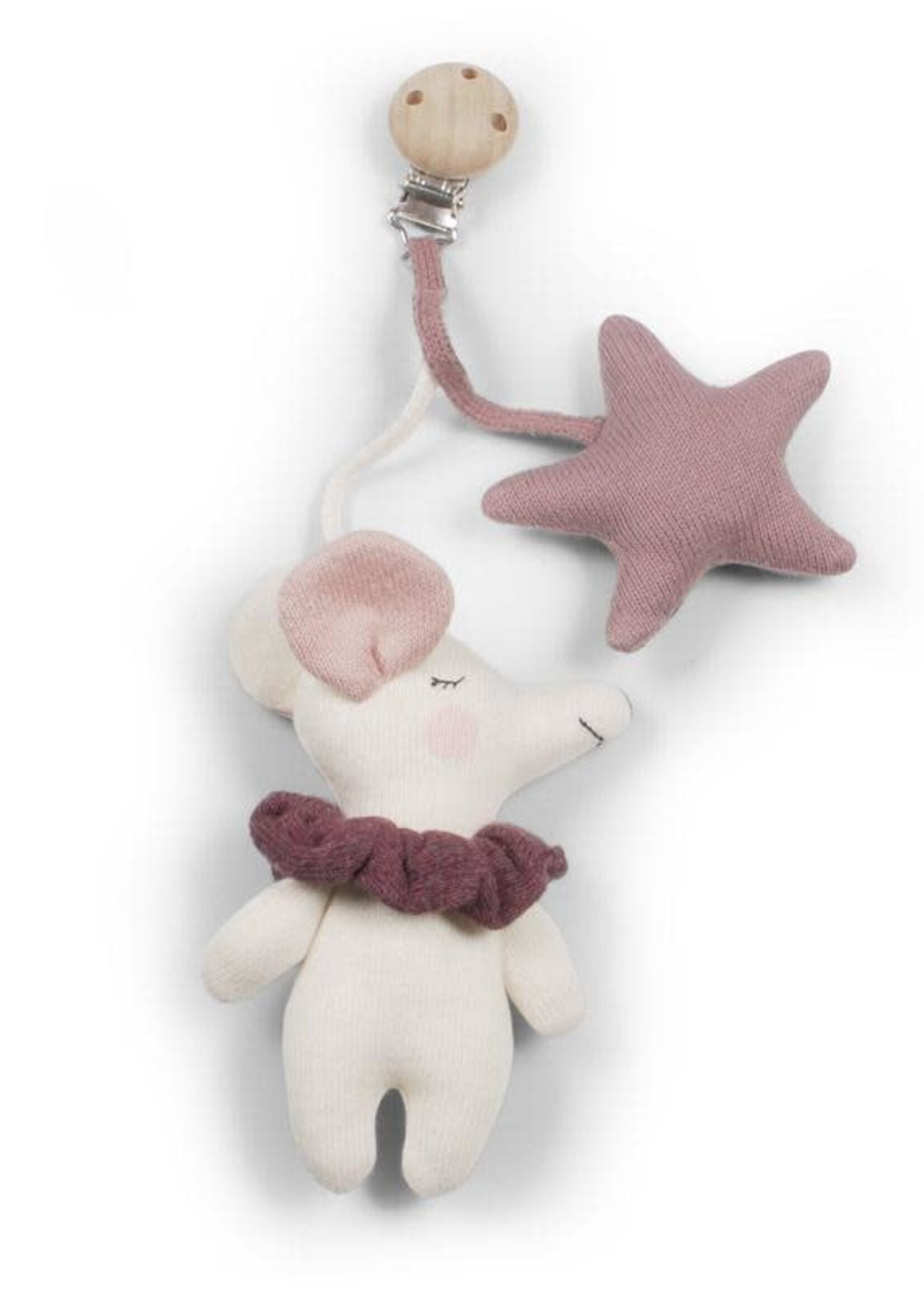 Saga Copenhagen Kinderwagen toy mouse st Jarna Fawn, Saga Copenhagen