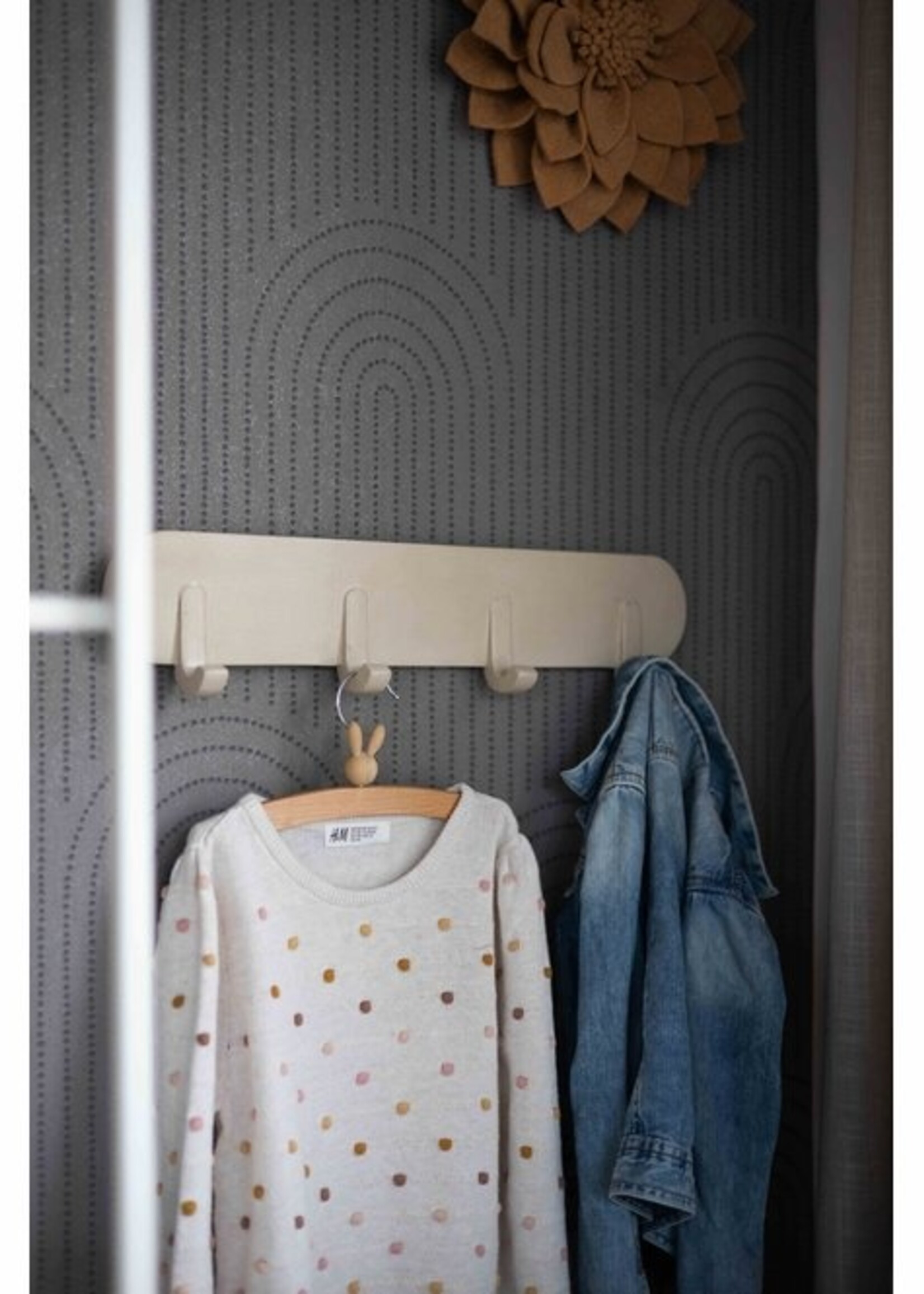 Kidsdepot Xavy kapstok Caramel, Kidsdepot