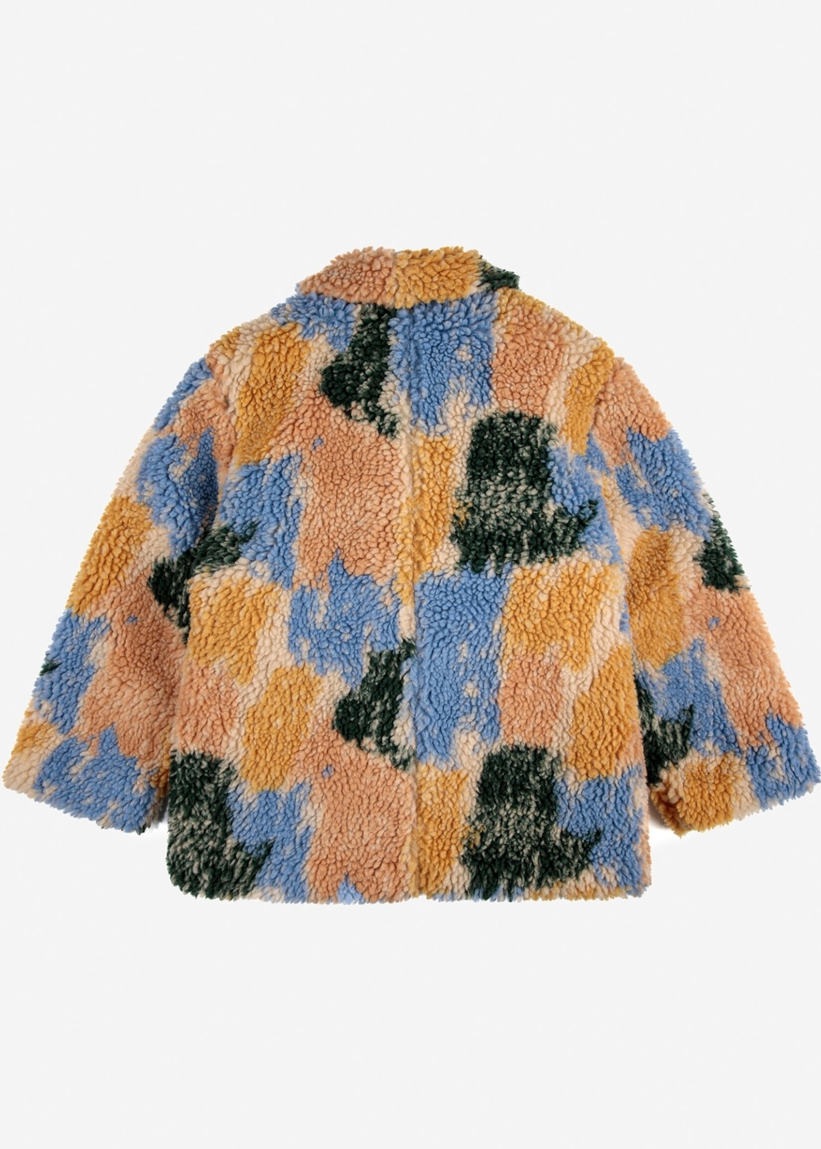 Bobo Choses Shadows jacquard sheepskin jacket, Bobo Choses