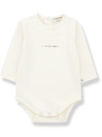 1 + in The Family Romper edith ecru, 1 + in the family