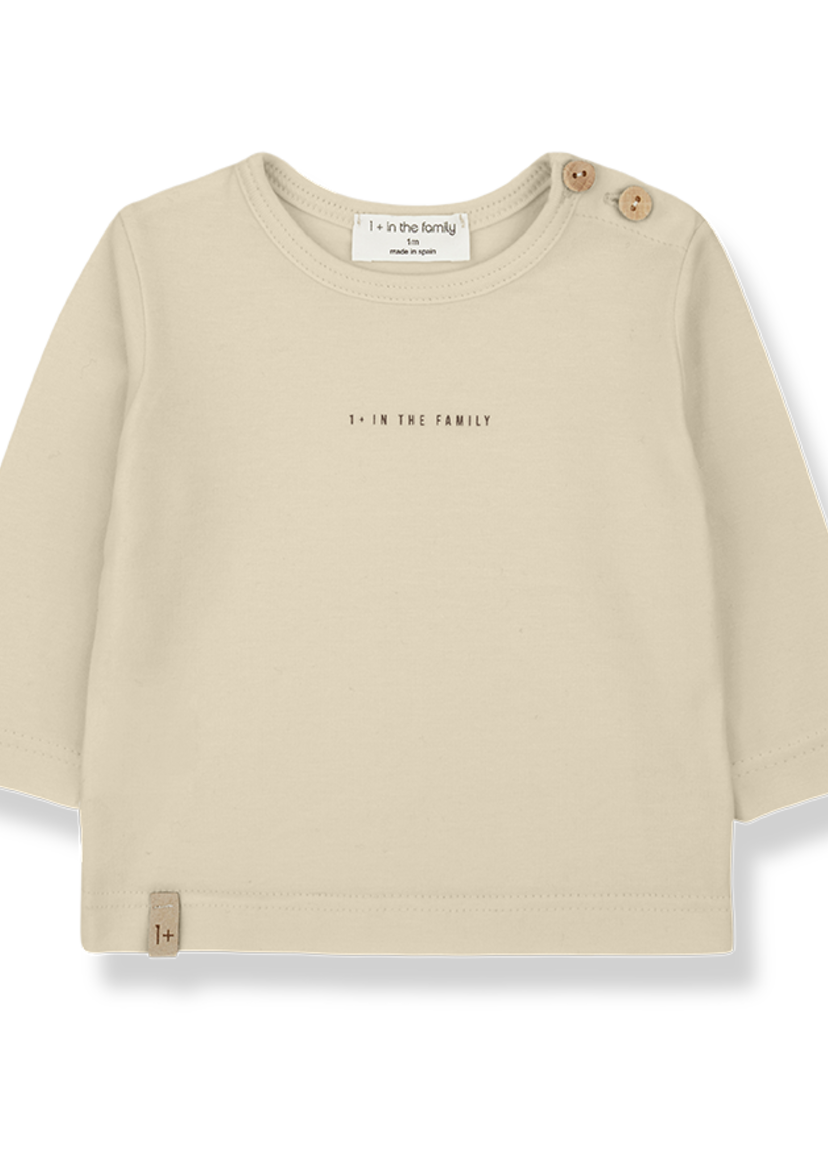 1 + in The Family Longsleeve Pierre Beige, 1 + in the family