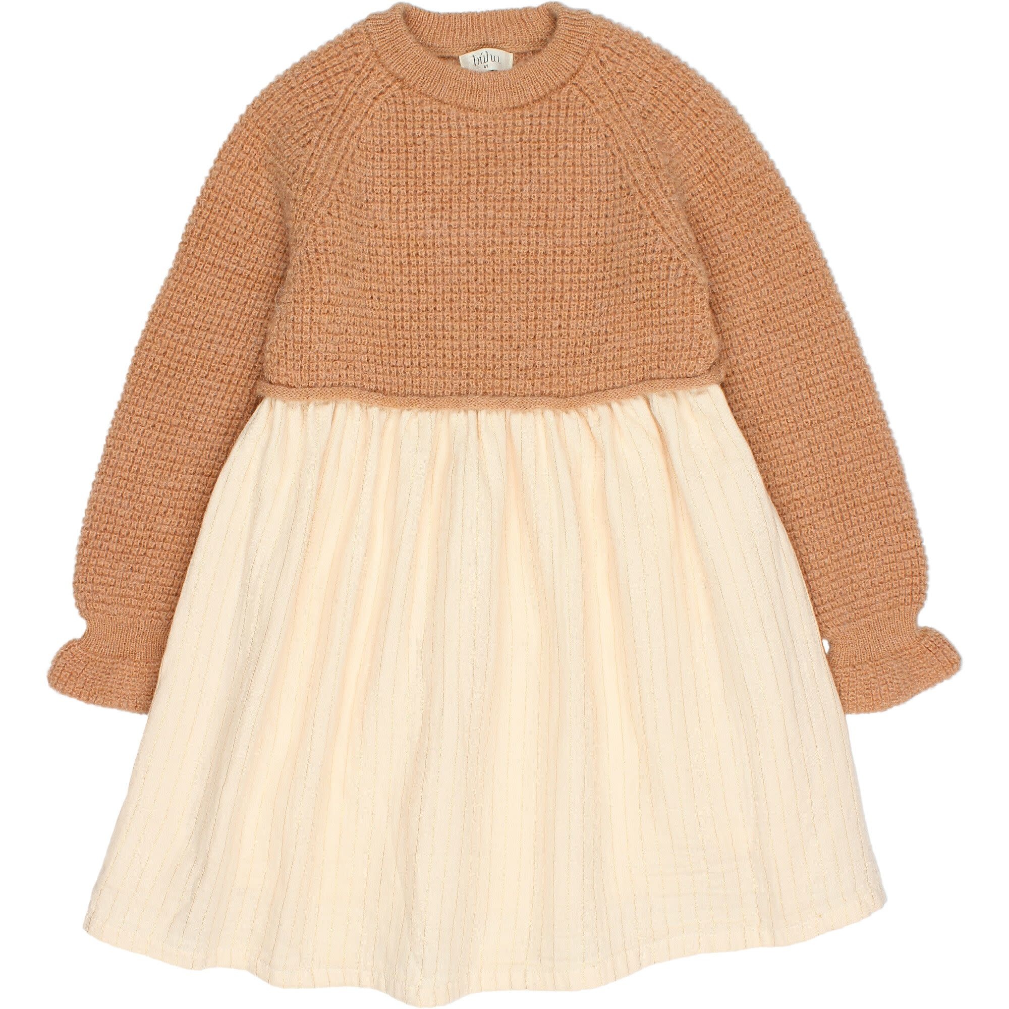 Boho combi dress Latte, Buho