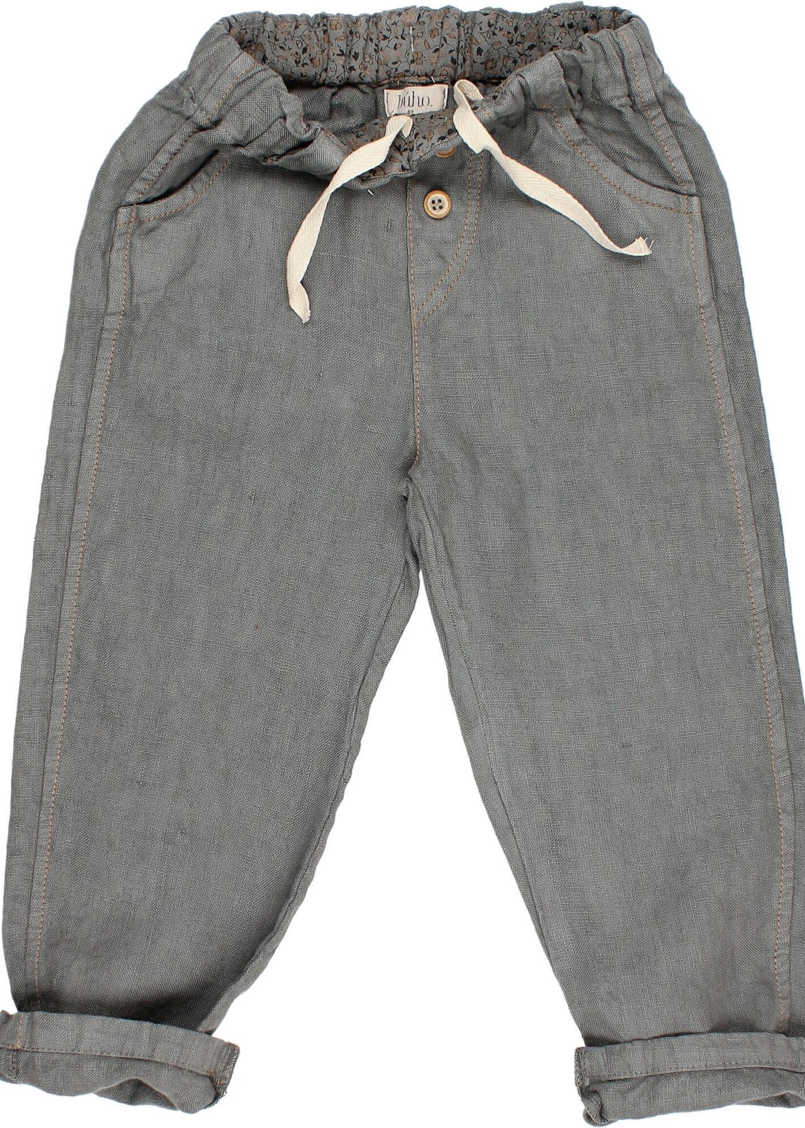 Buho Winter linnen pants Elephant, Buho