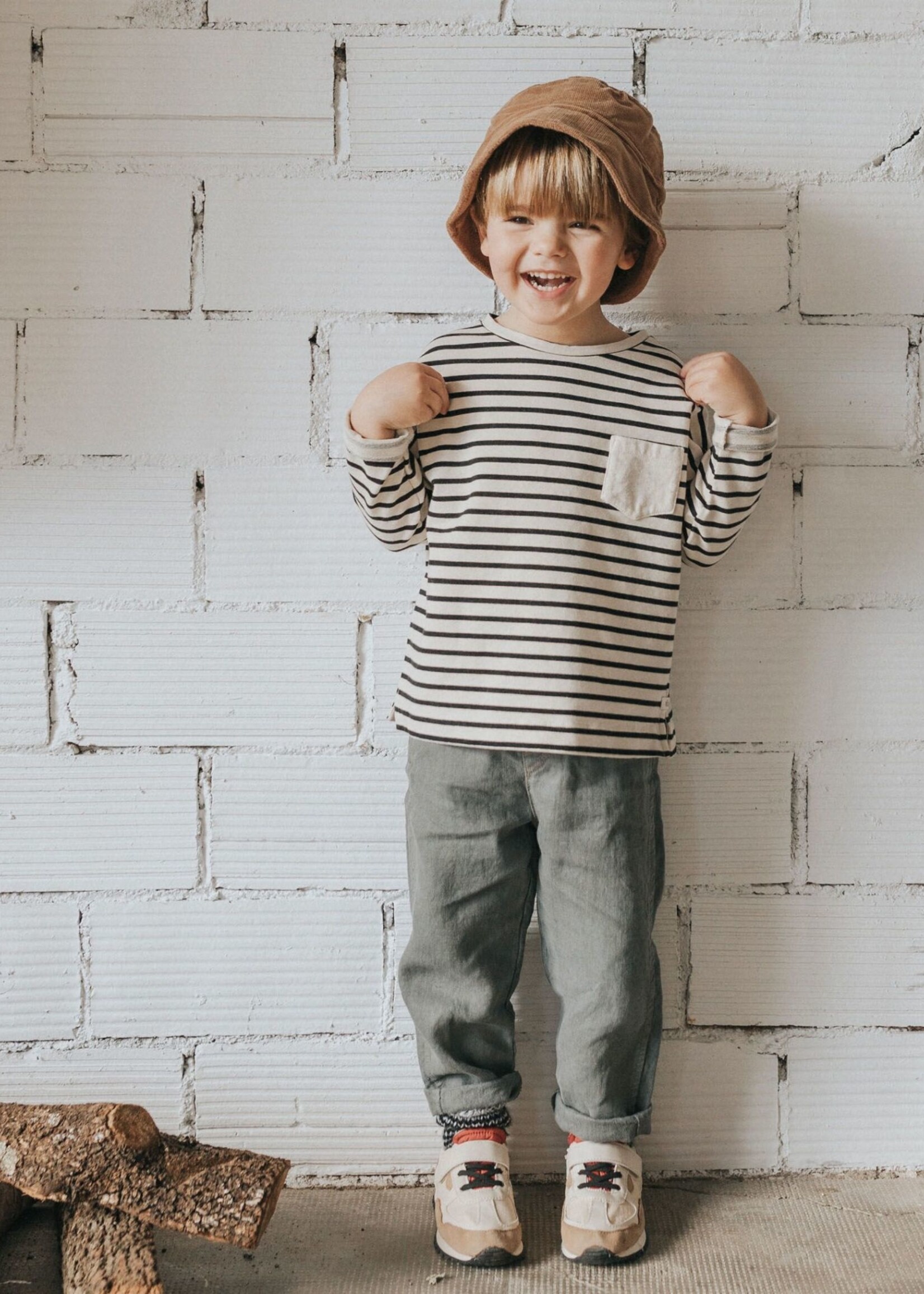 Buho Winter linnen pants Elephant, Buho