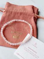 Rockstyle Armbandje kids Rozenkwarts, Rockstyle