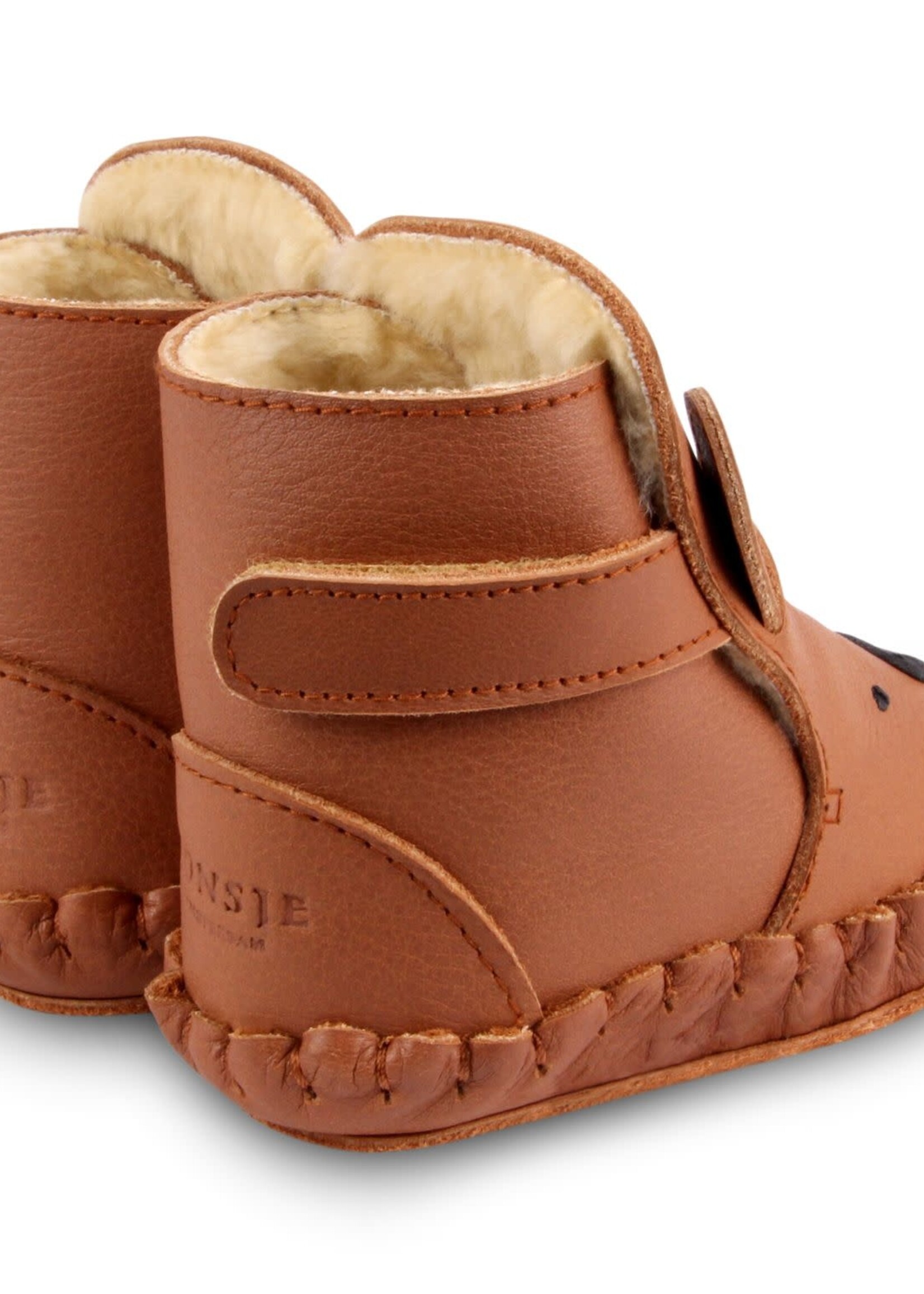 Kapi classic lining cognac Bear, Donsje