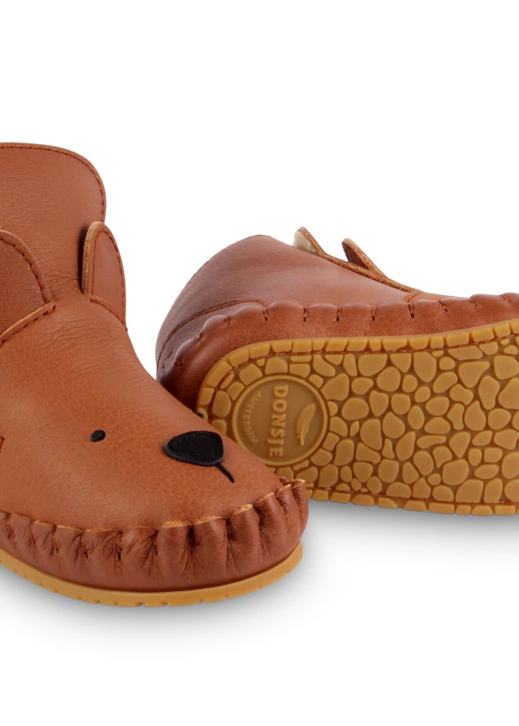 Kapi classic lining cognac Bear, Donsje