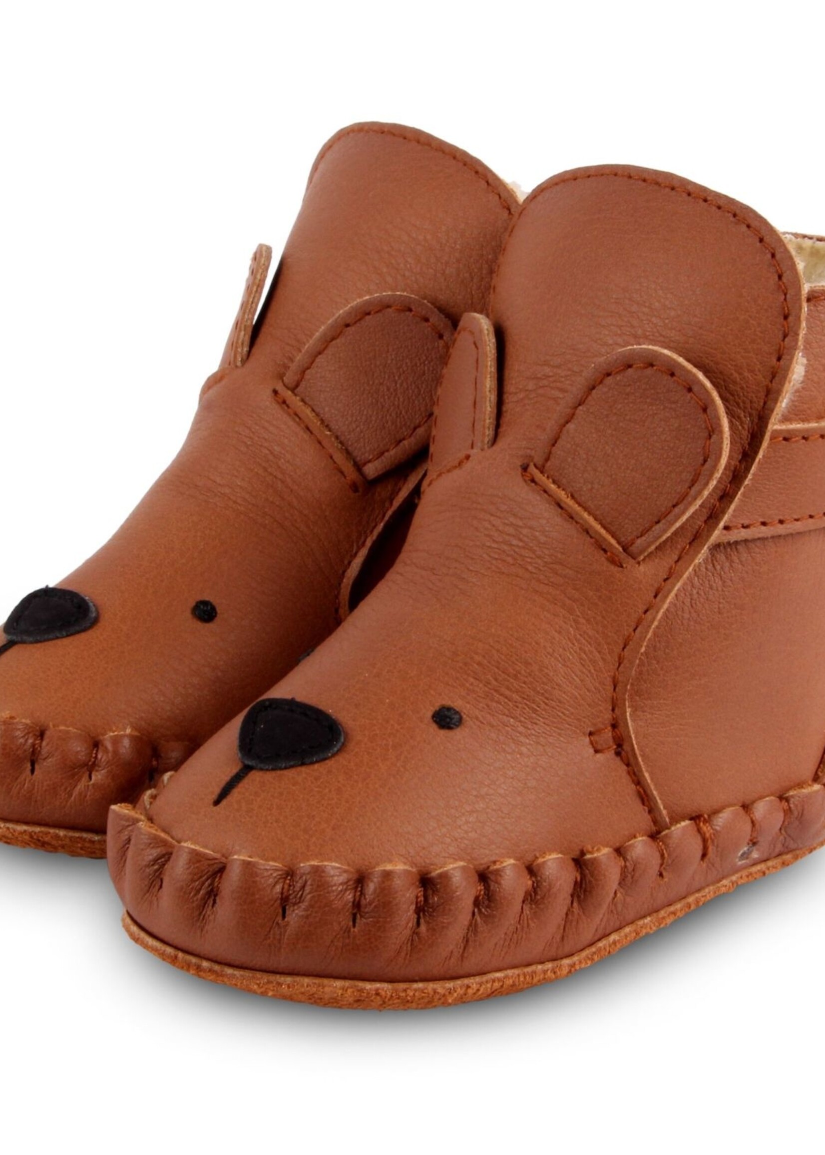 Kapi classic lining cognac Bear, Donsje