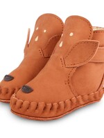 Kapi classic lining Walnut nubuck Deer, Donsje