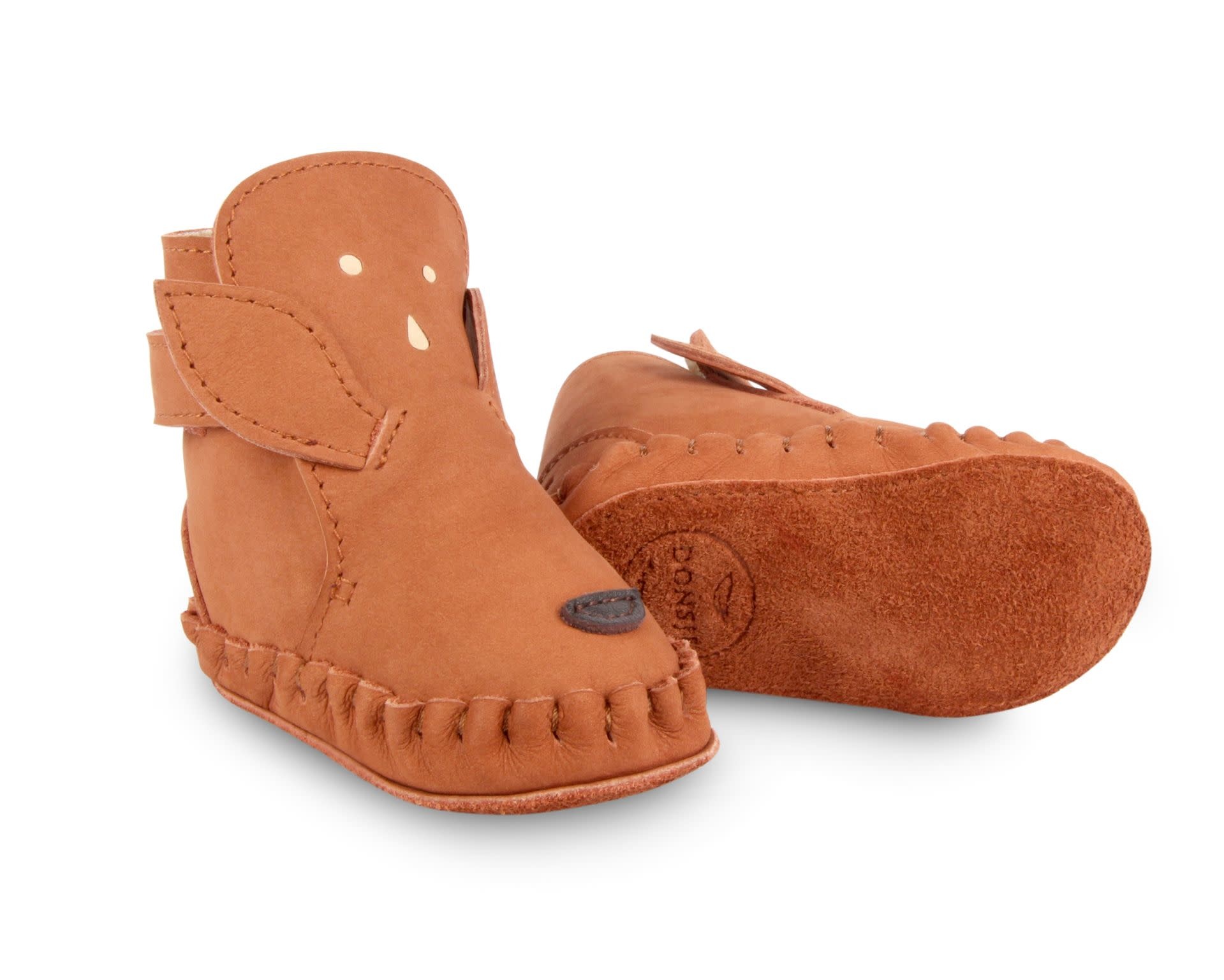 Kapi classic lining Walnut nubuck Deer, Donsje
