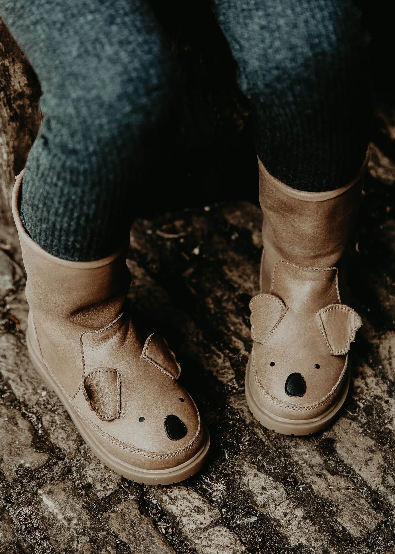 Wadudu classic lining koala truffle leather, Donsje