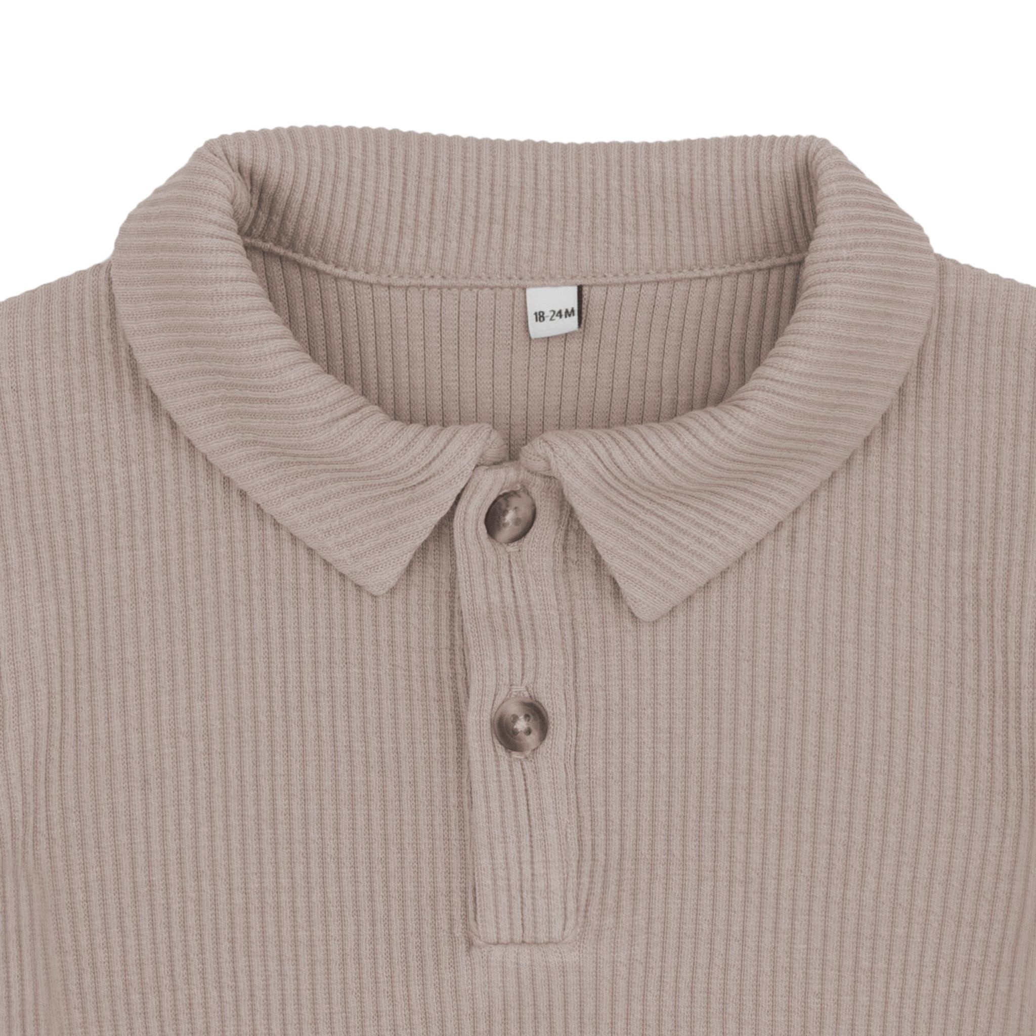 Paolo bodysuit taupe, Donsje