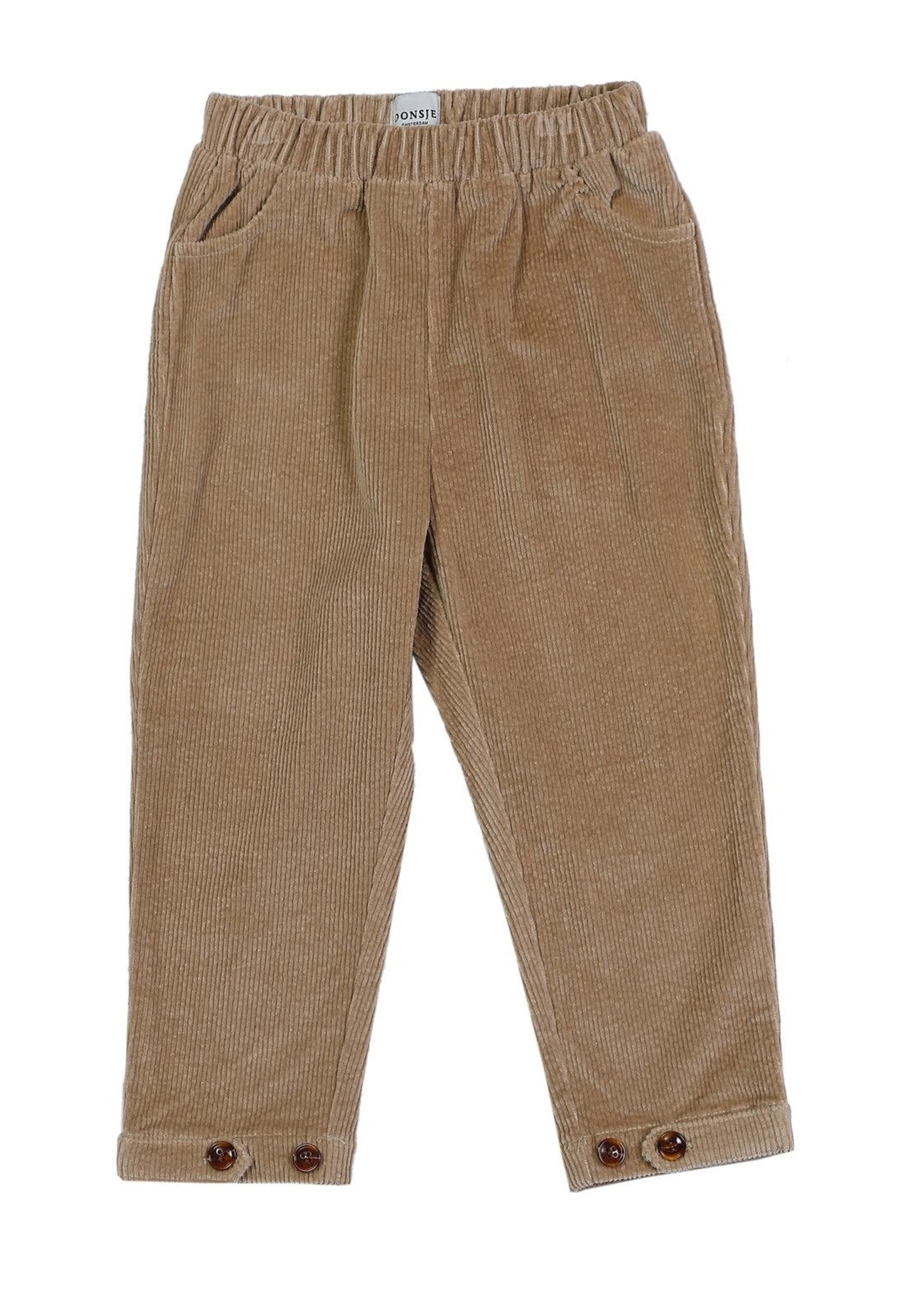 Bo trousers soft taupe, Donsje
