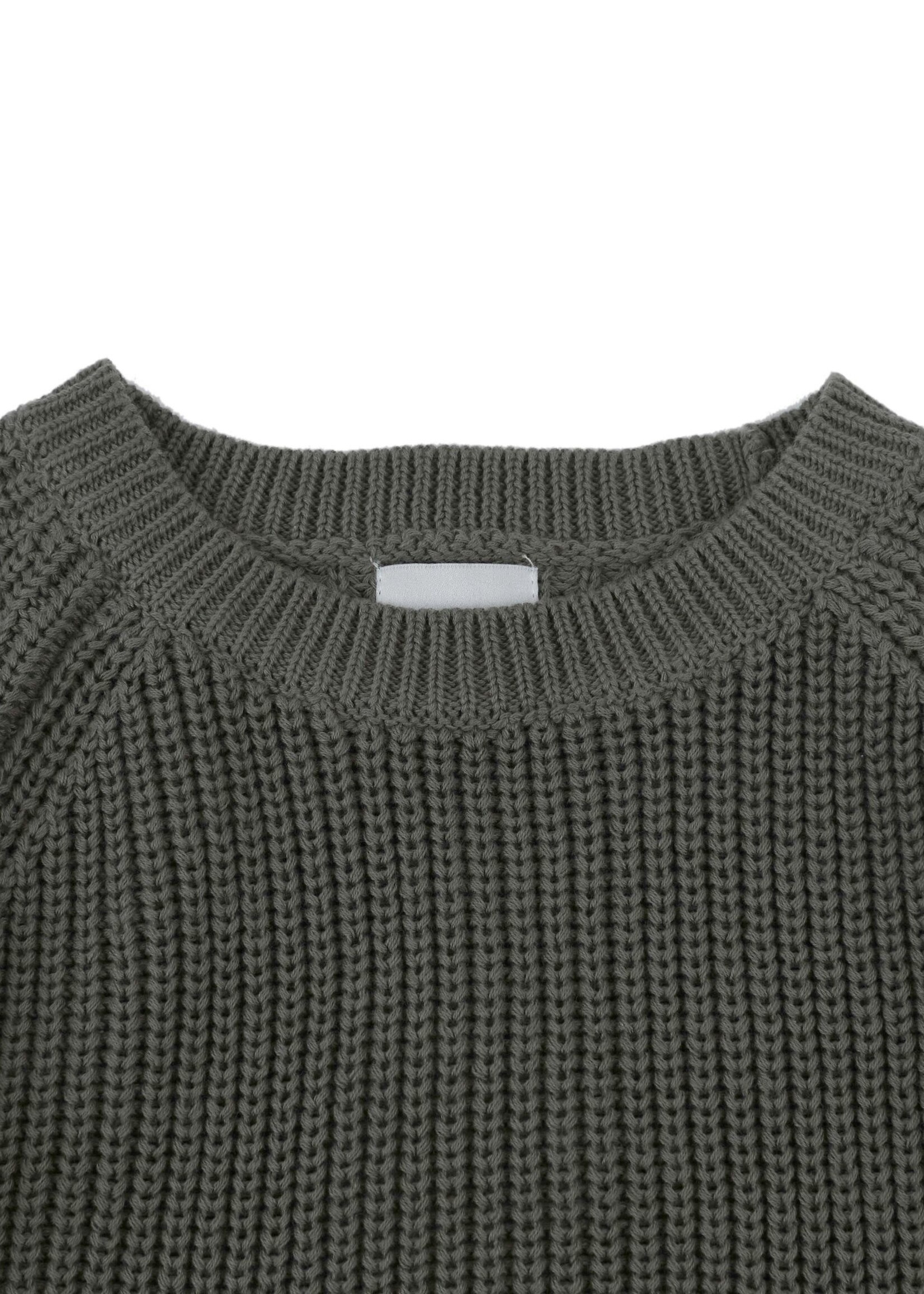 Stella sweater silver sage, Donsje