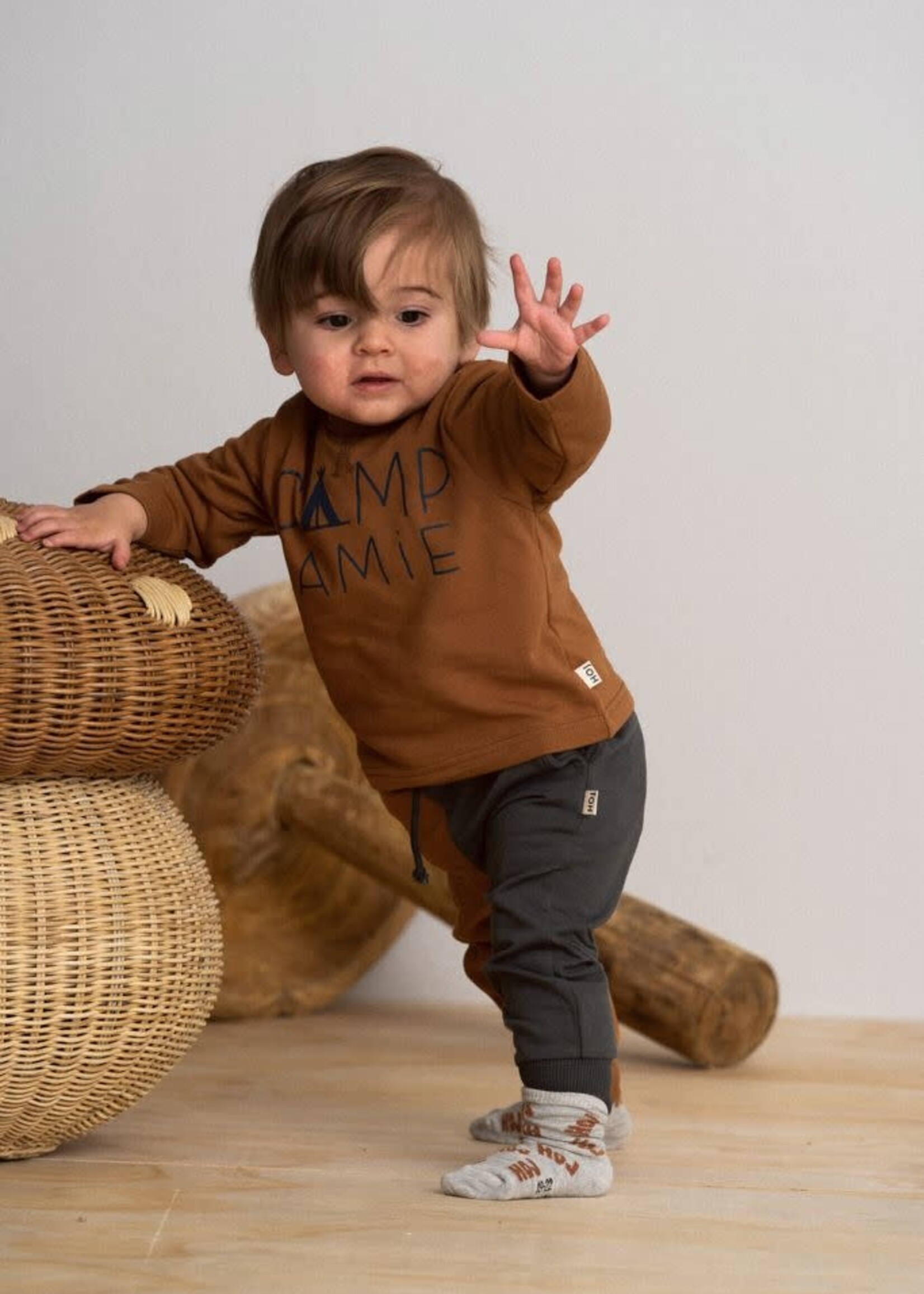 House of Jamie Crewneck Jumper Almond, House of Jamie