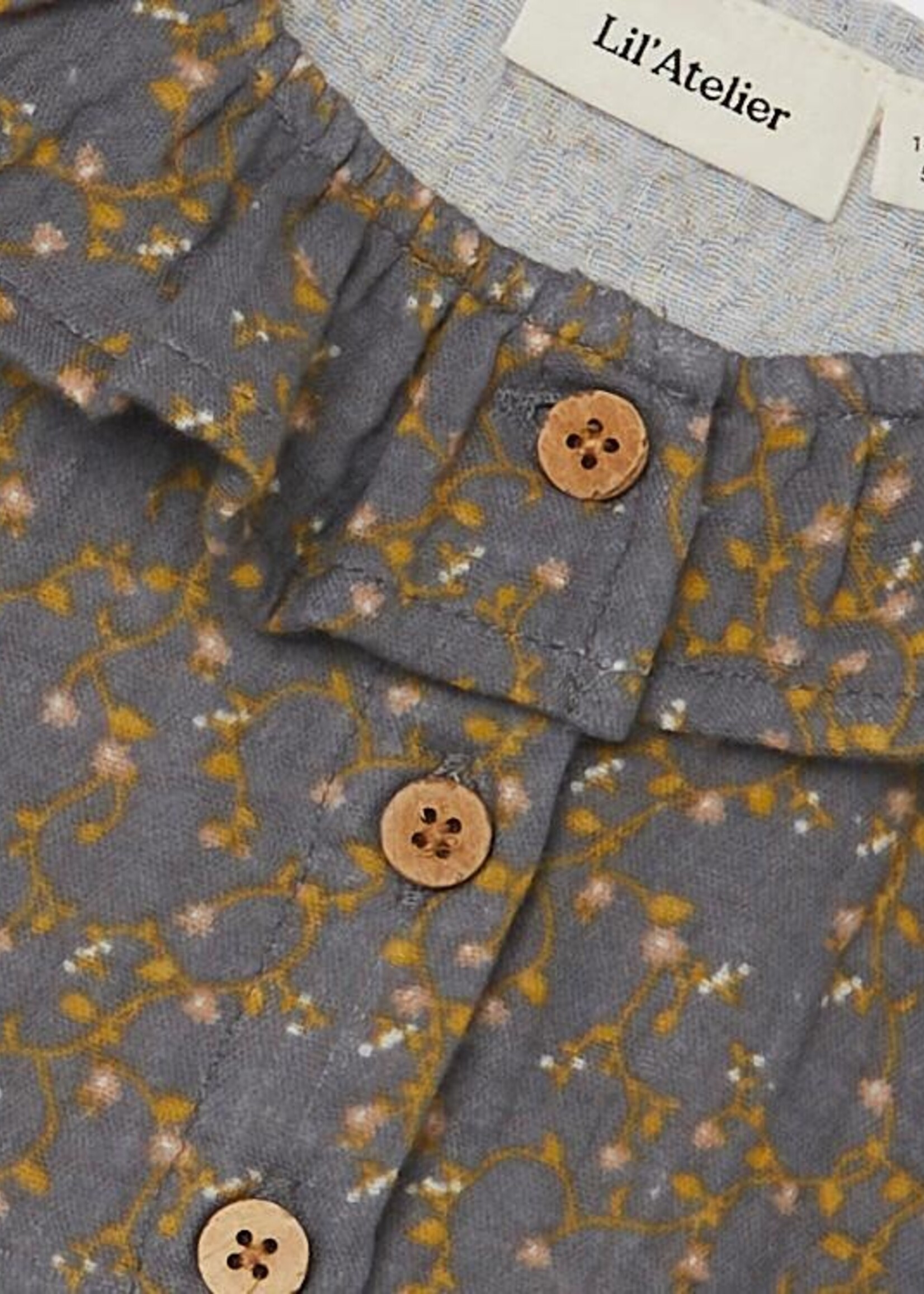 Lil Atelier Lotus Loose shirt quiet shade , Lil Atelier