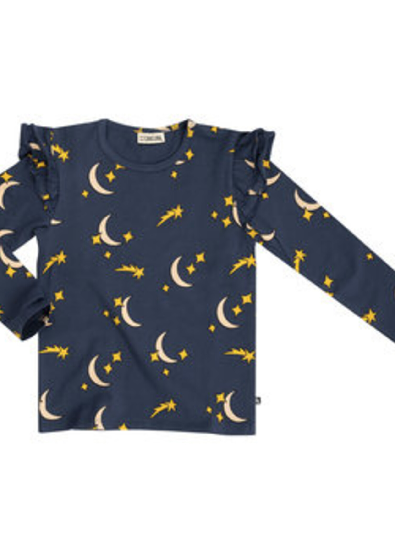 CarlijnQ Starry night ruffled longsleeve, CarlijnQ