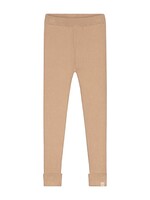 Yuki Yuki specials, knitted legging fine rib toffee, Yuki