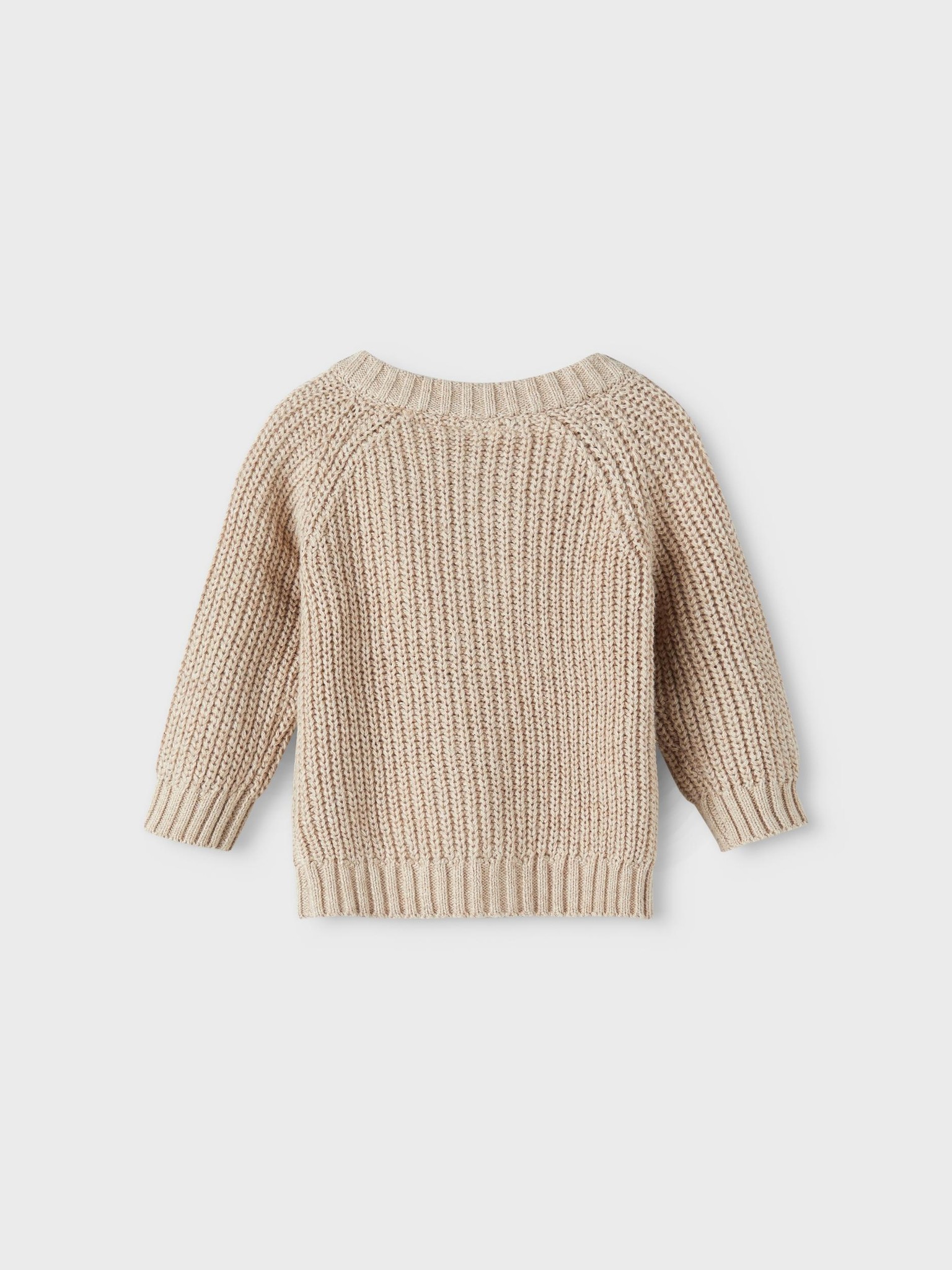 Baby cardigan humus, Lil atelier