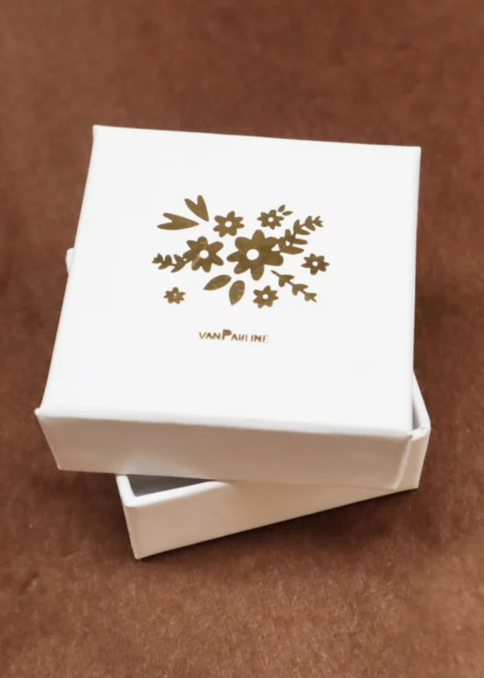 Van Pauline Necklace gold enamel moon, VanPauline