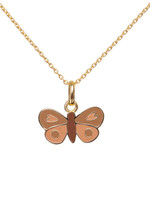 Van Pauline Necklace gold  enamal Butterfly, VanPauline