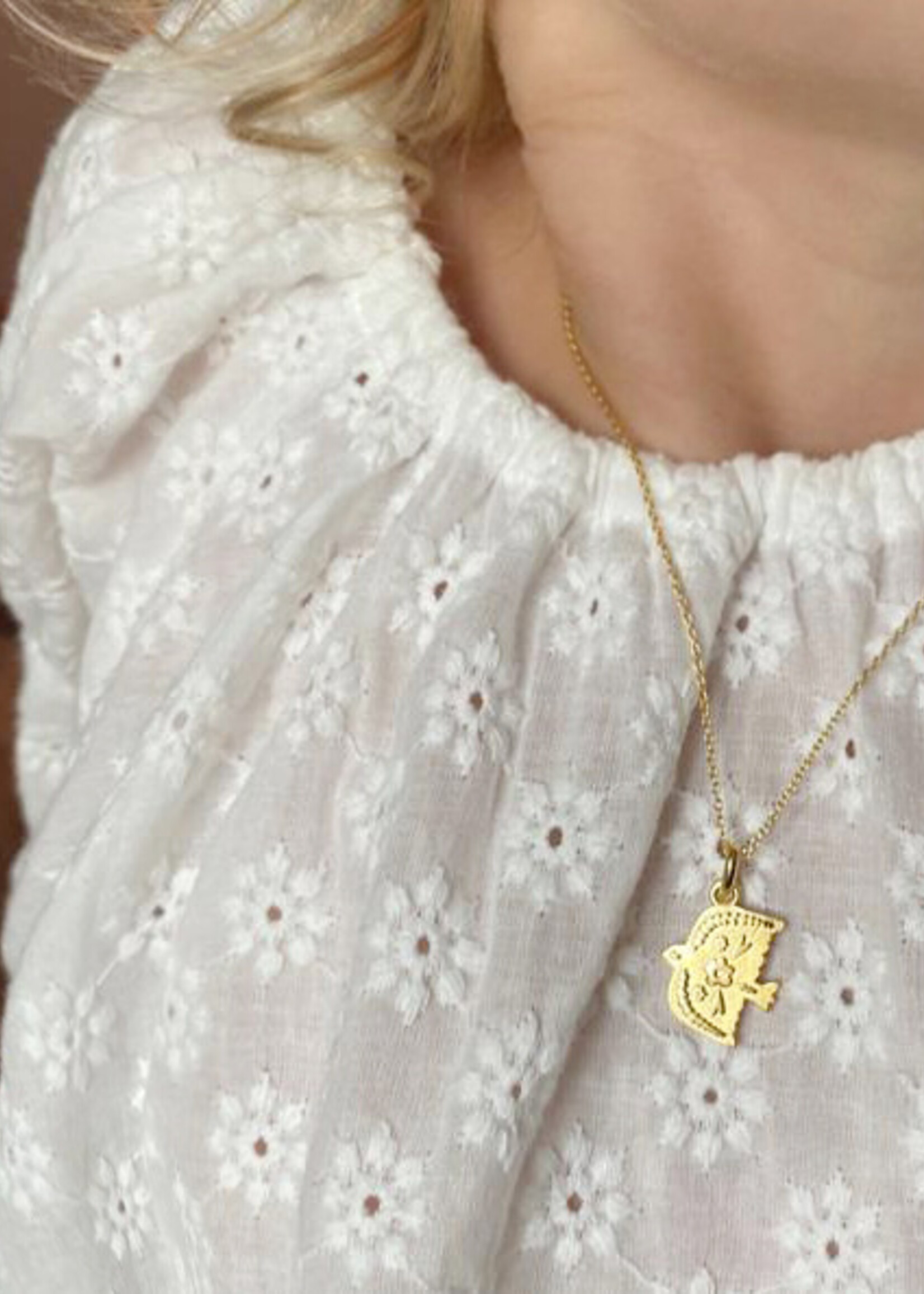 Van Pauline Necklace gold Bird, VanPauline