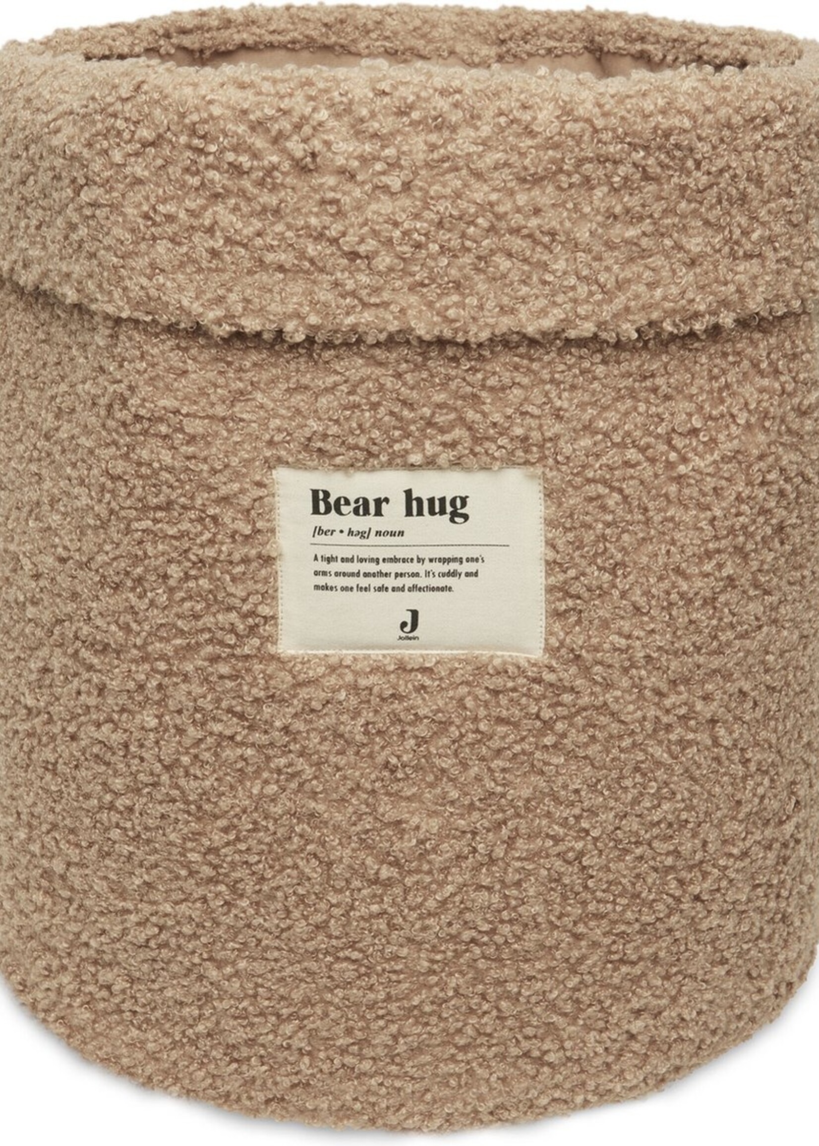 Jollein Opbergmand boucle Biscuit, Jollein