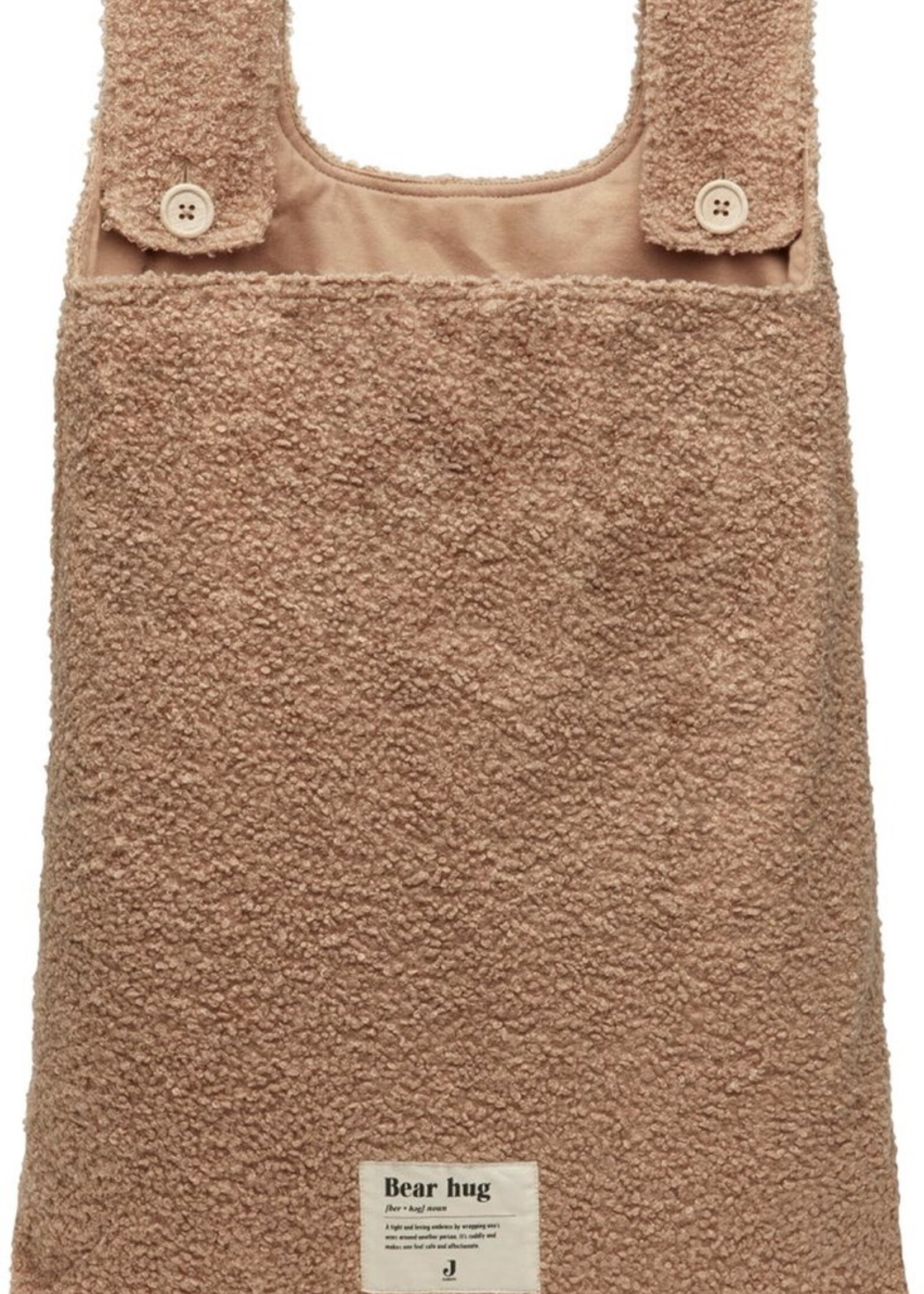 Jollein Boxopbergzak boucle Biscuit, Jollein