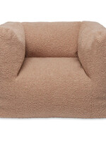 Jollein Kinderfauteuil boucle Biscuit, Jollein