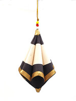 Cone folden black gold natural set van 3 , Anna Nera