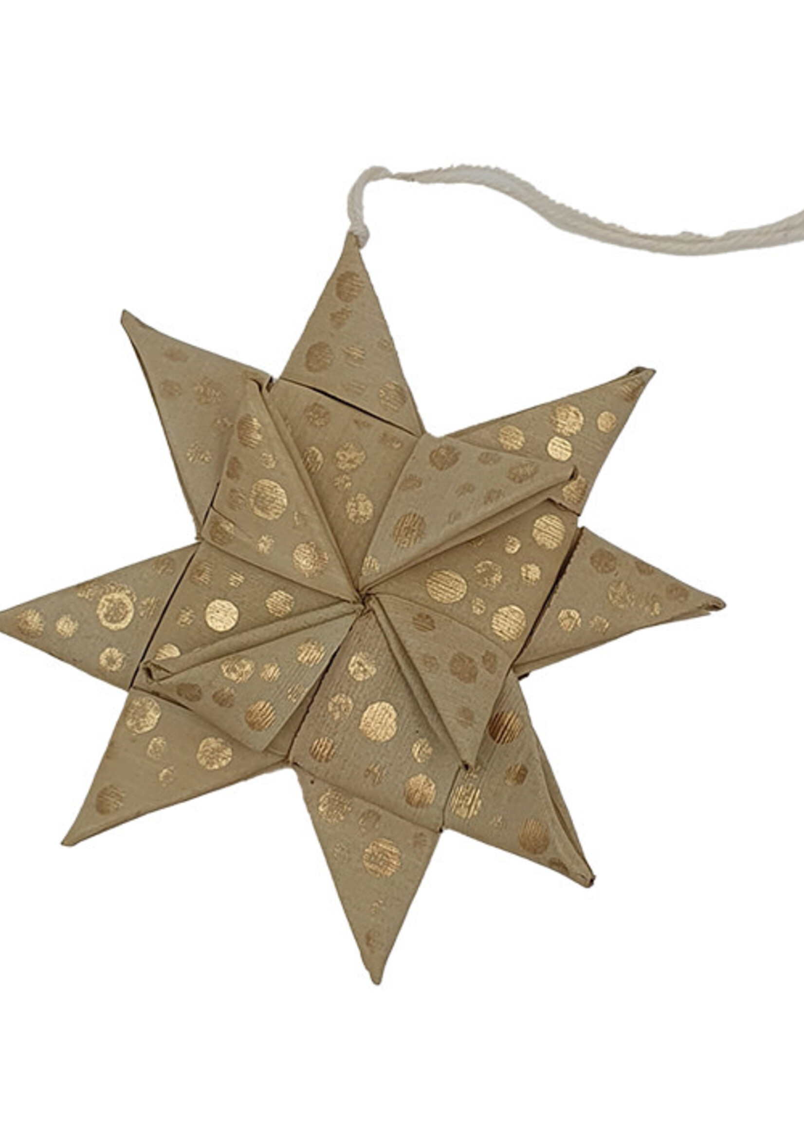 ster goud palmblad set van 3, Anna Nera