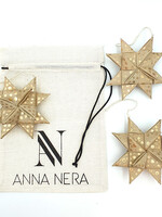 ster goud palmblad set van 3, Anna Nera