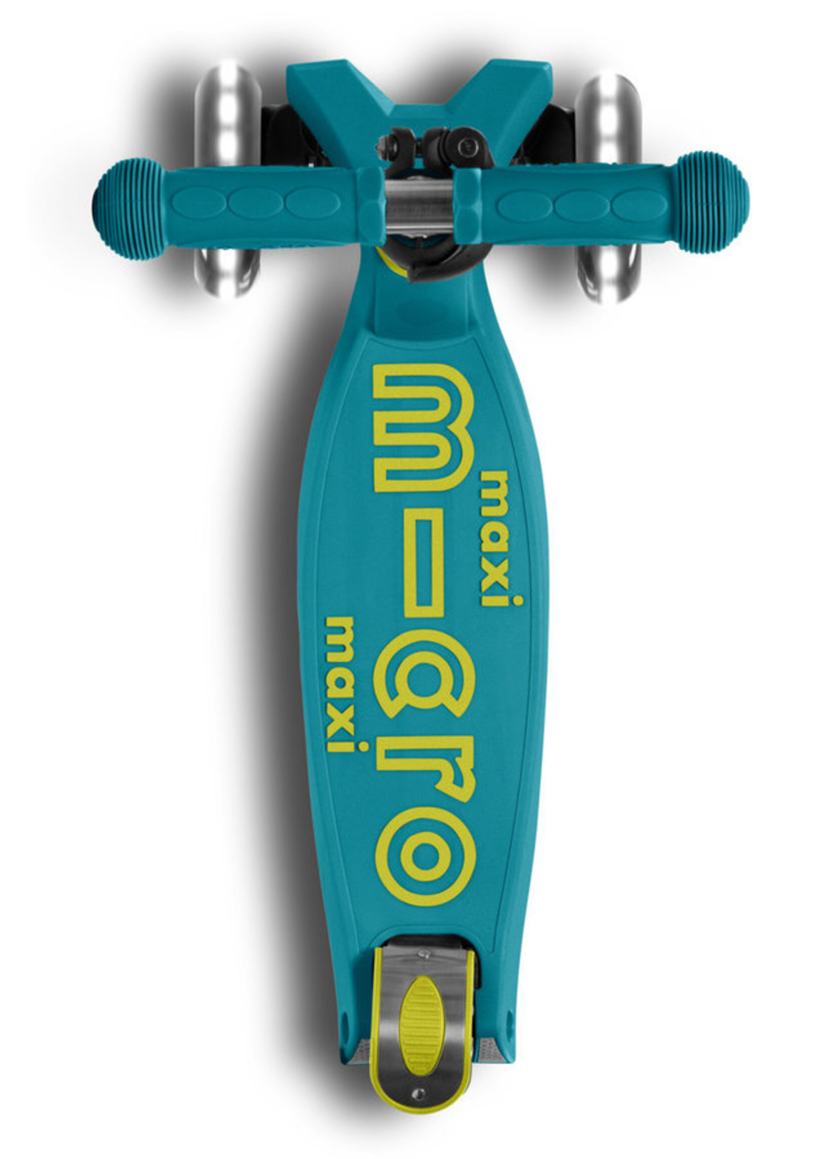 Micro Step Maxi Microstep deluxe LED inklapbaar Petrol green, Microstep