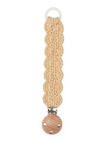Lil Atelier Speenkoord  Crochet warm sand, Lil Atelier