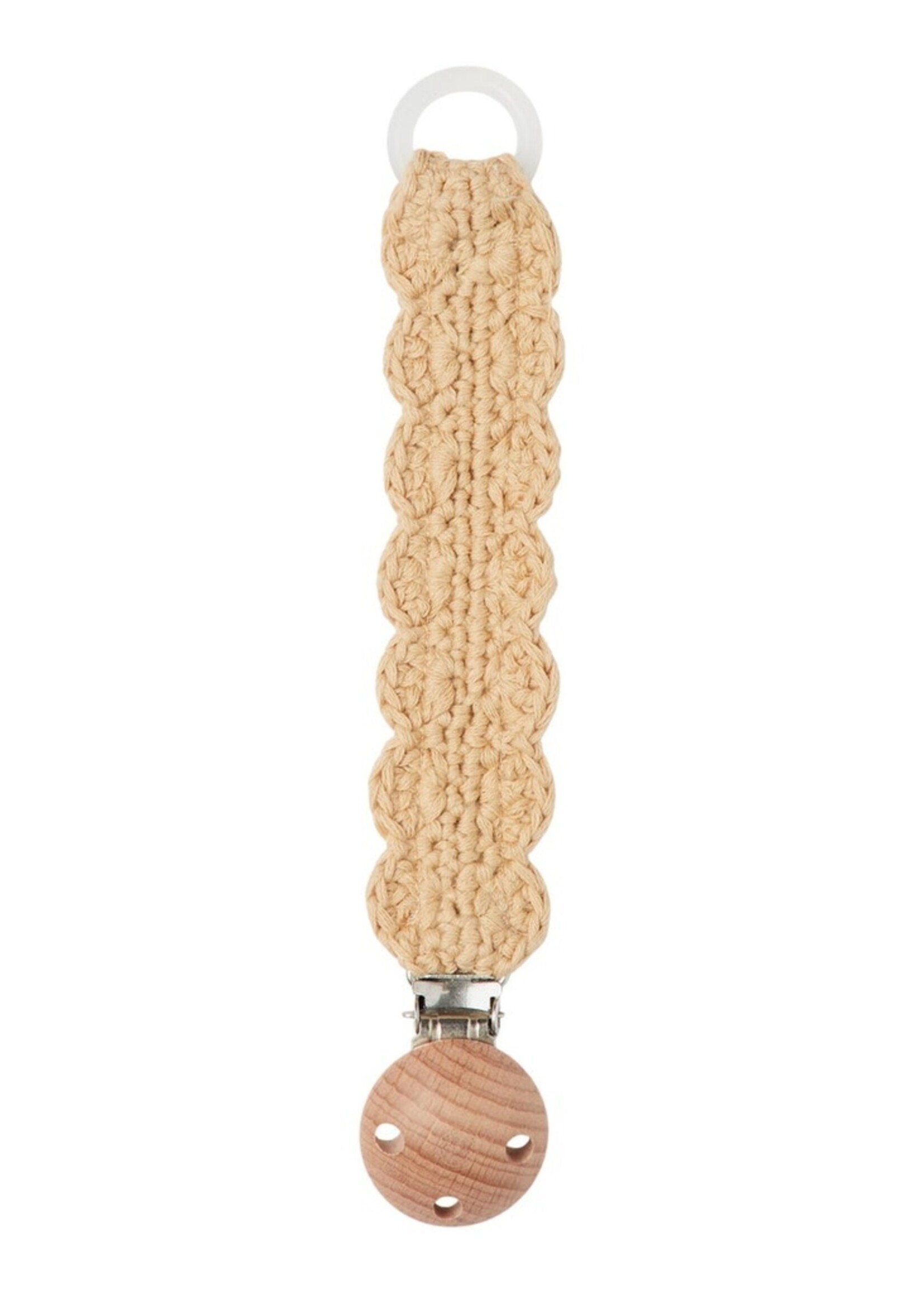 Lil Atelier Speenkoord  Crochet warm sand, Lil Atelier