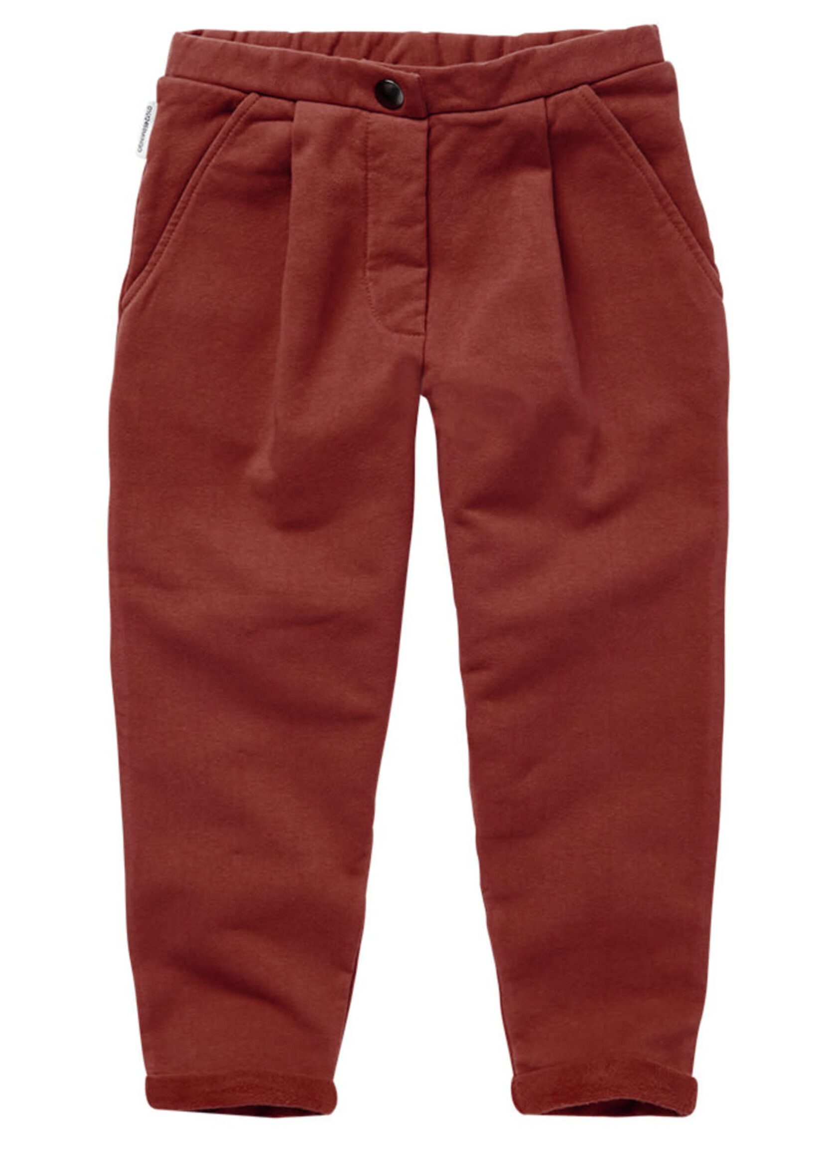 Cropped chino Brick red, Mingo