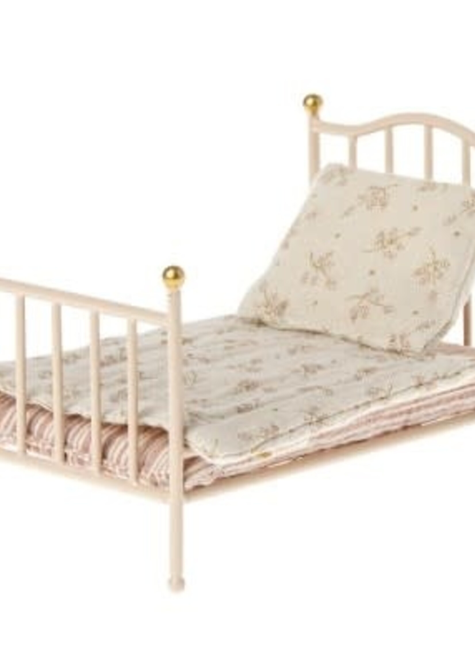 Maileg Vintage bed mouse rose, Maileg