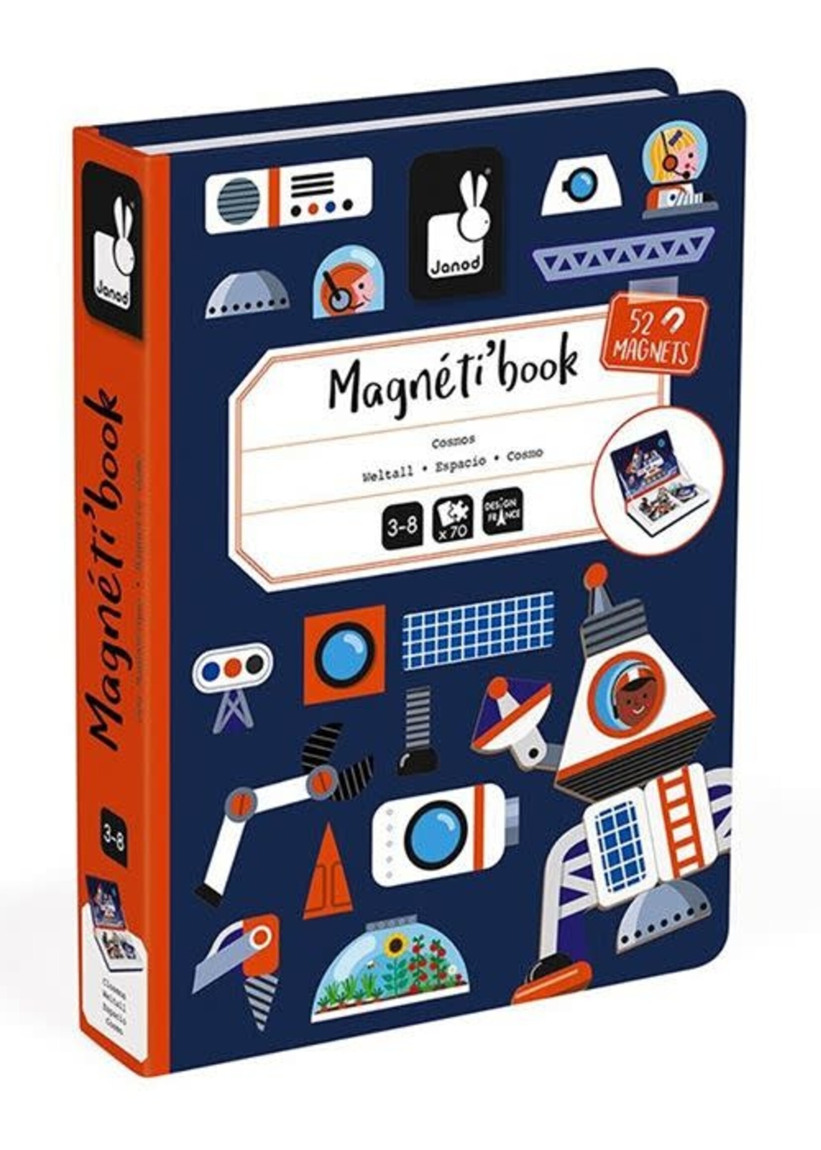 Janod Janod Magneti book Heelal