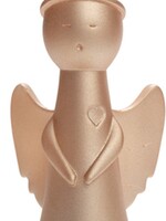 Rustik Lys kerstengel roze, Rustik Lys