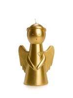 Rustik Lys Kerstengel Gold, Rustik Lys