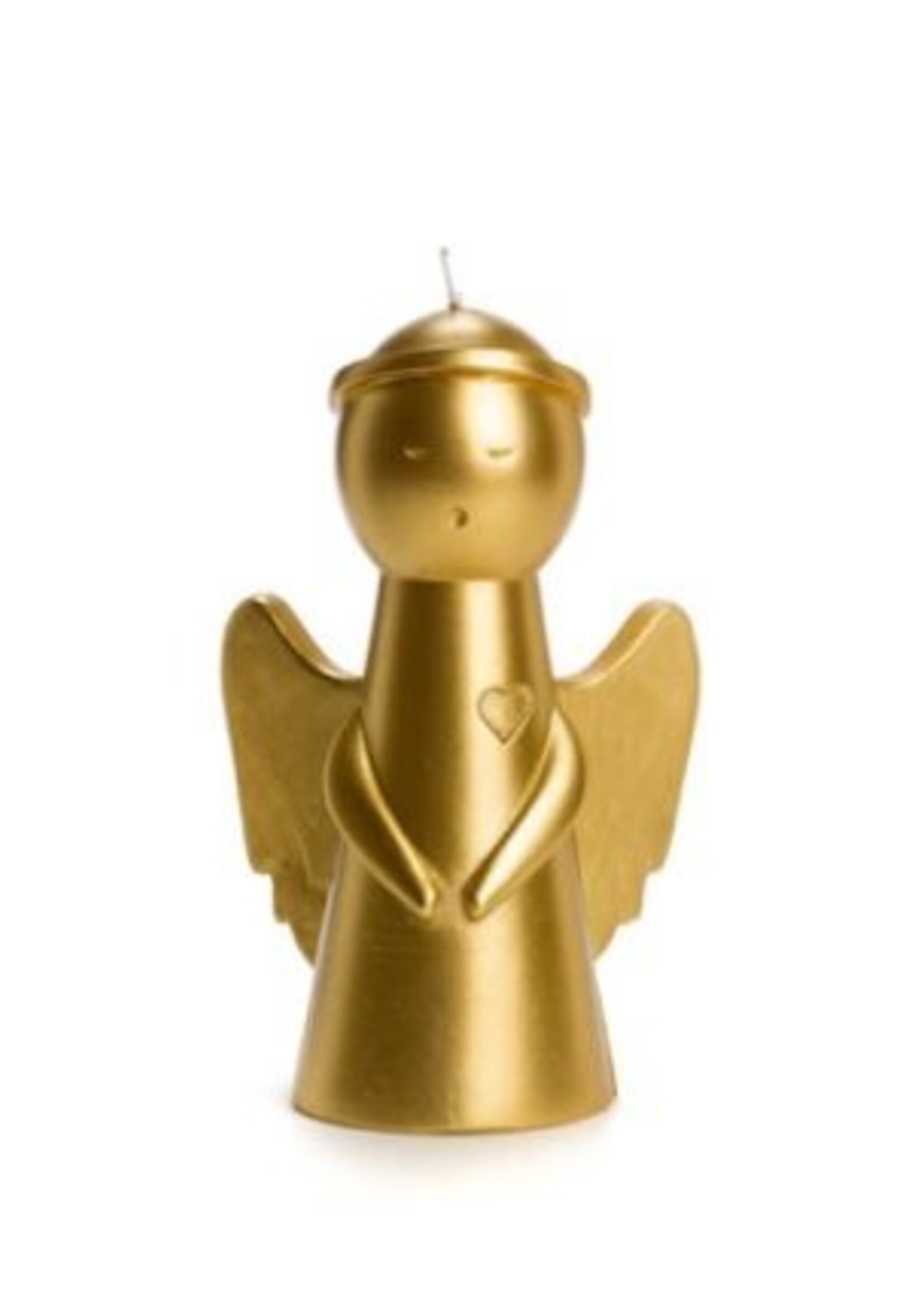 Rustik Lys Kerstengel Gold, Rustik Lys