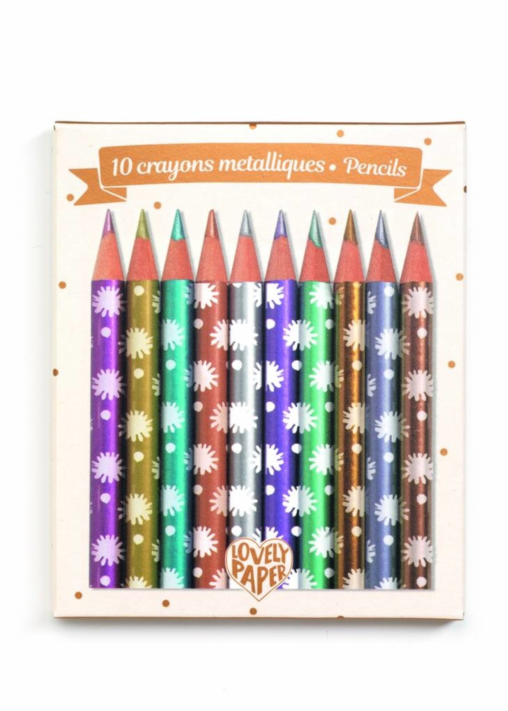 Djeco Set mini metallic potloden, djeco