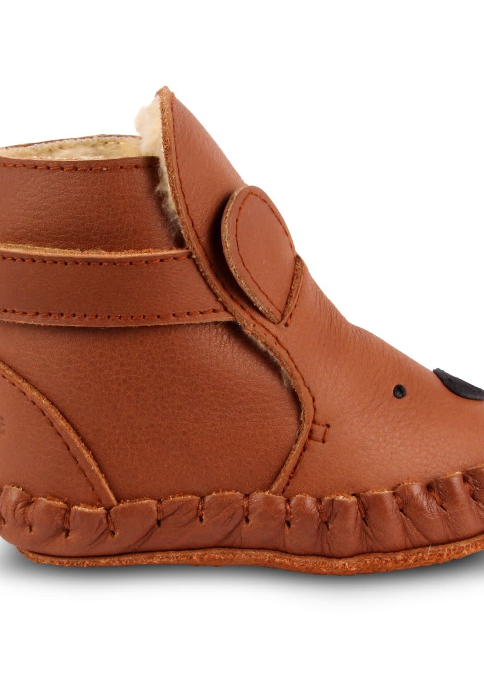 Kapi classic lining cognac Bear, Donsje