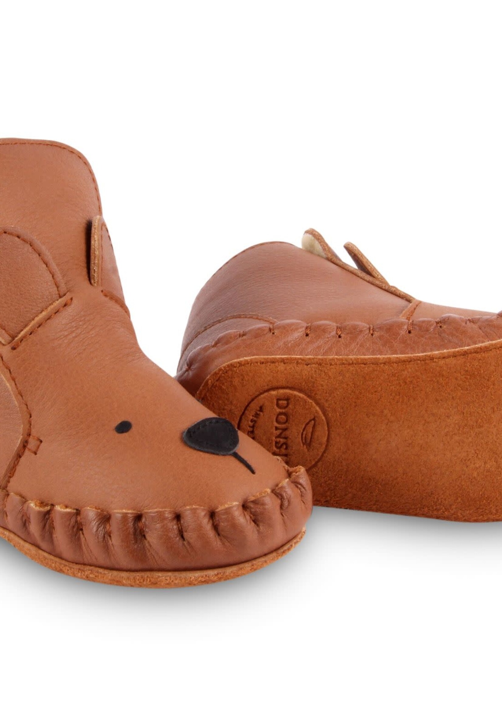 Kapi classic lining cognac Bear, Donsje