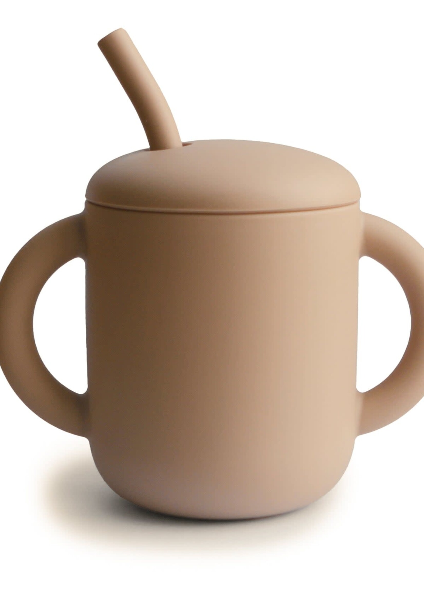 Mushie Training cup + straw, Mushie