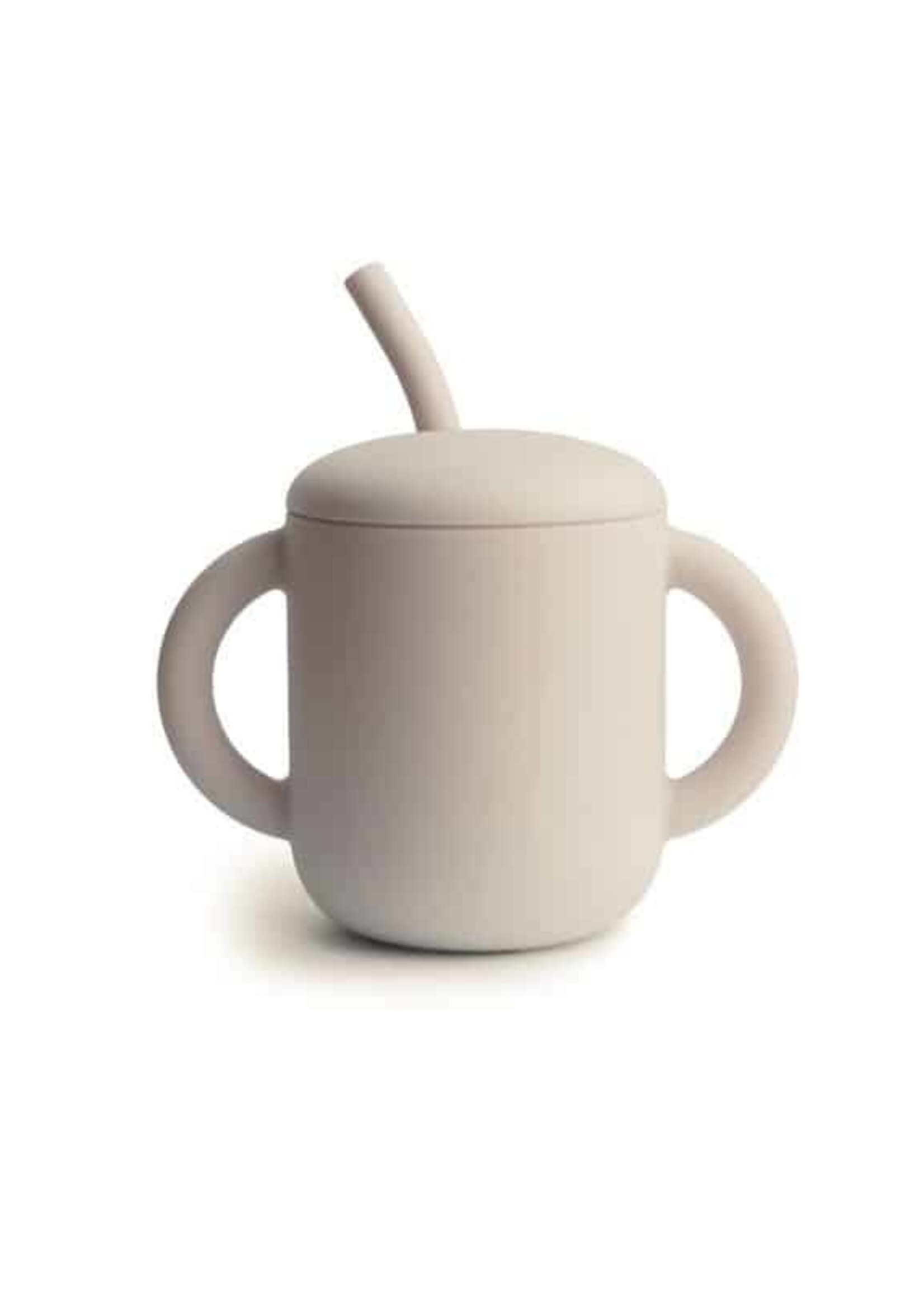 Mushie Training cup + straw, Mushie