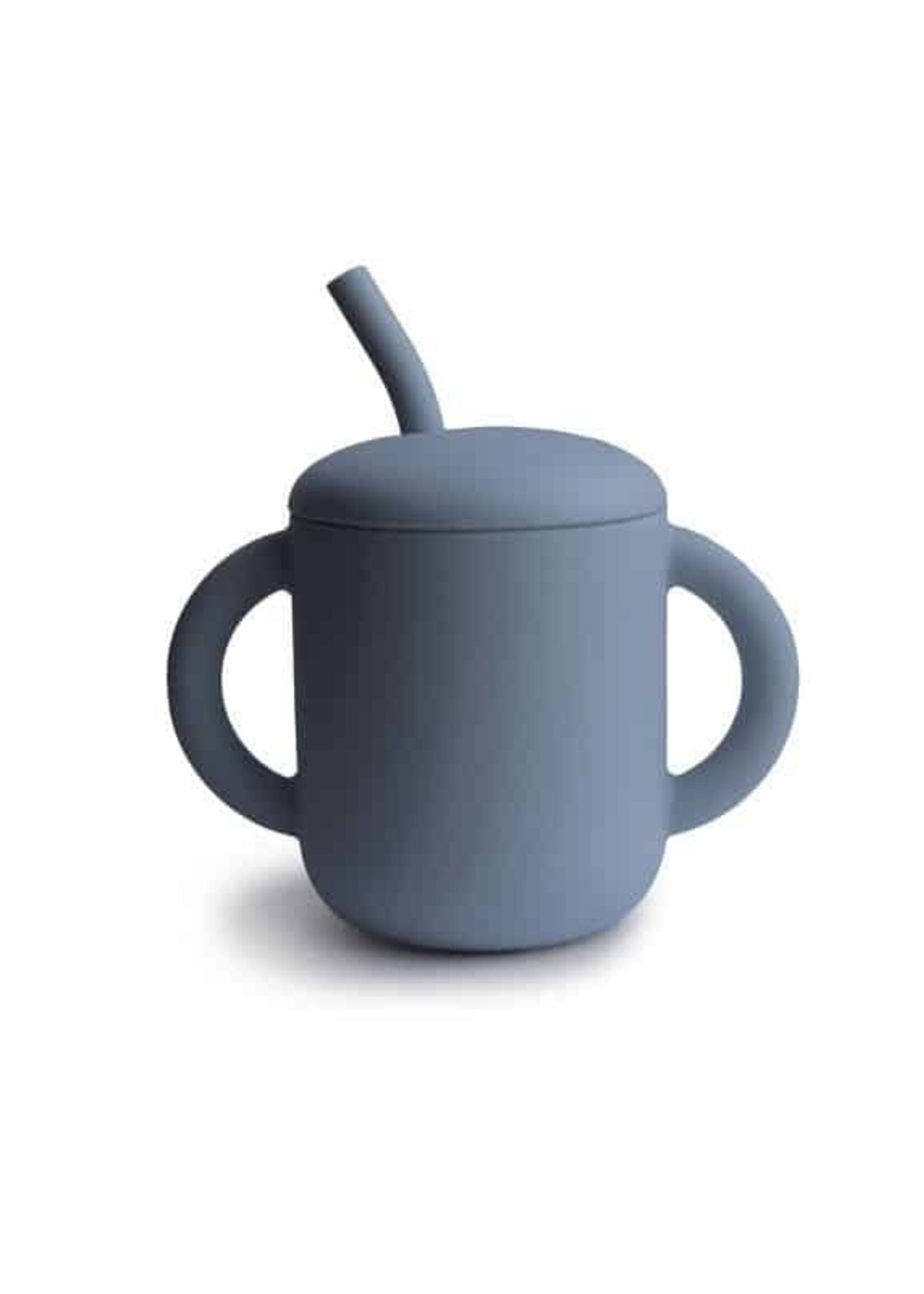 Mushie Training cup + straw, Mushie