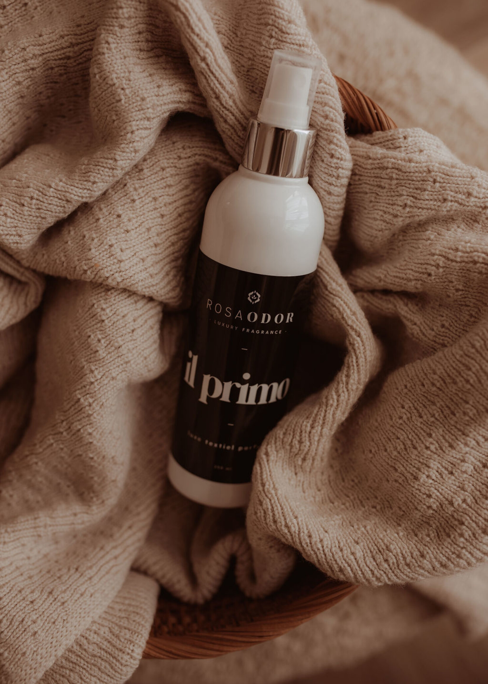 Rosaodor Luxe textiel parfumspray Il Primo, Rosaodor