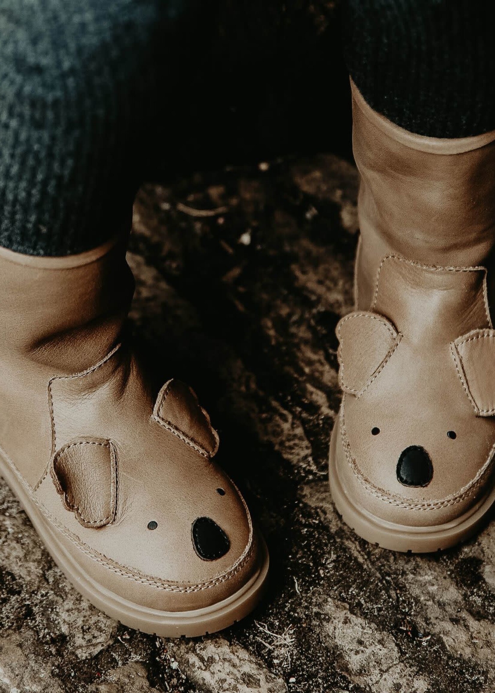 Wadudu classic lining koala truffle leather, Donsje